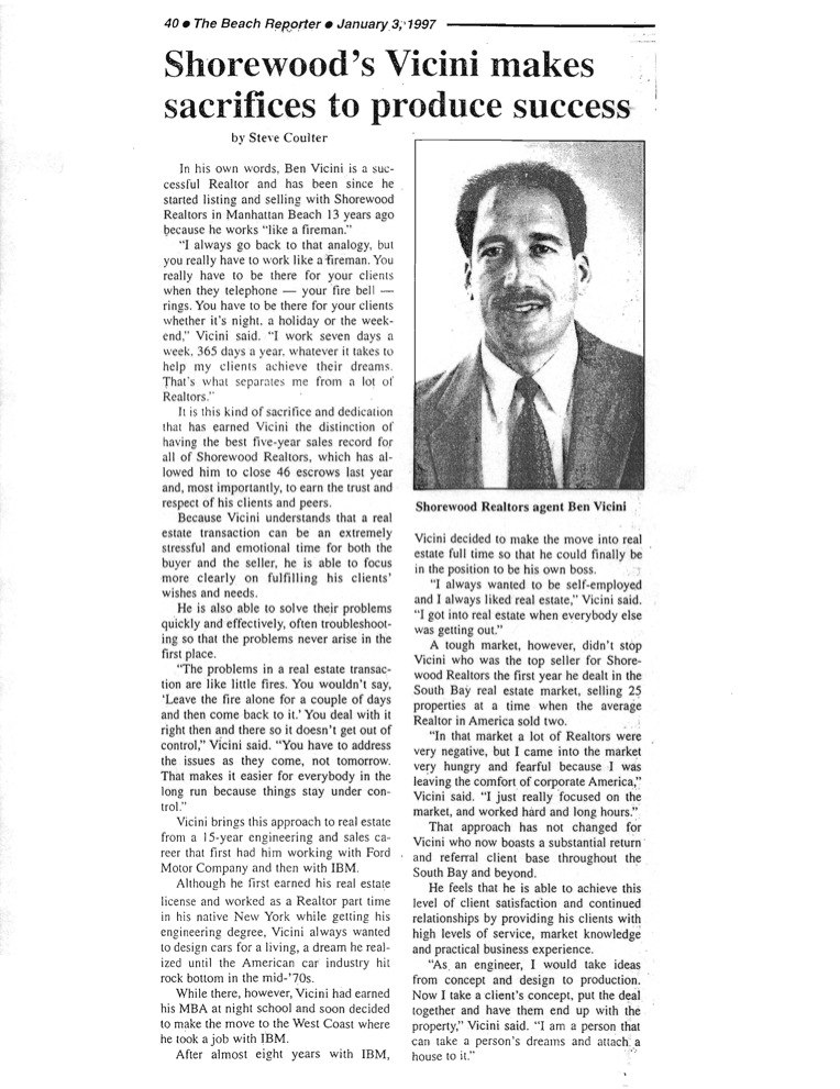 Vicini in the News6